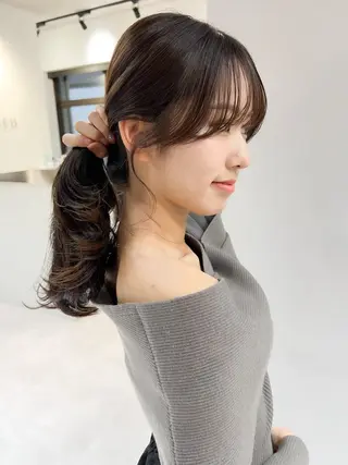 ロング HACCH所属・💠立川｜艶カラー｜ 似合わせレイヤー💠のヘアスタイル