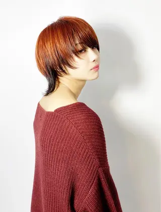 ショート カラー 大橋 拓巳のヘアスタイル