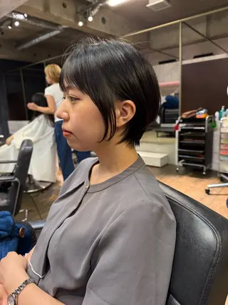 ショート ROBBY表参道所属・木村【似合わせ ショート】無料✨のヘアスタイル