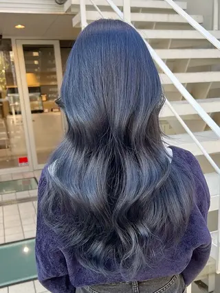 ロング カラー ハイトーン/ブリーチ 💙みずき💙のヘアスタイル