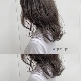 ミディアム カラー CLUTCH天王寺 西藤遥河のヘアスタイル