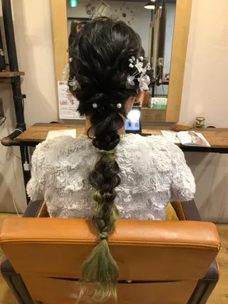 ロング ヘアアレンジ 【髪質改善】関根 拓斗のヘアスタイル