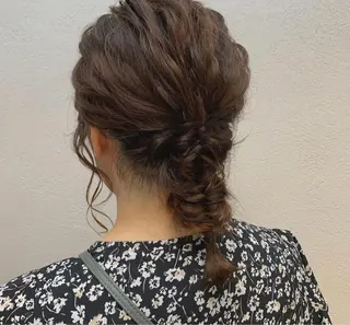 ミディアム ヘアアレンジ 沖縄/ヘアアレンジ /ナカノのヘアスタイル