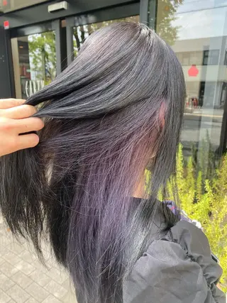 ロング カラー 及川 歩真のヘアスタイル