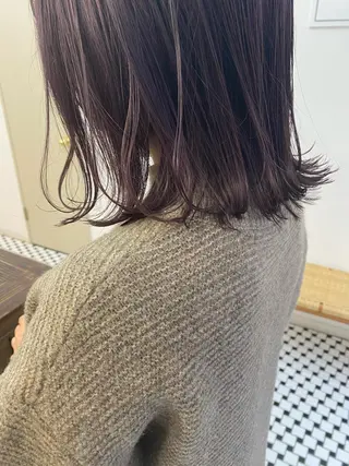 ミディアム maeda yumiのヘアスタイル