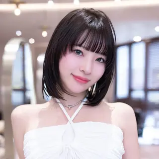 ミディアム カラー 渋谷/ボブ・顔まわり 特化ショウゴのヘアスタイル