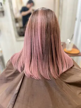 ミディアム カラー MERCI所属・マツモト コウダイのヘアスタイル