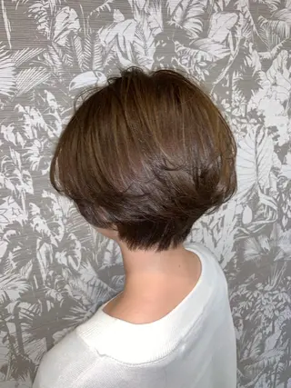 ショート カラー パーマ ヘアアレンジ APSEE メンズカラー特化のヘアスタイル