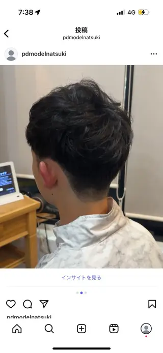 ショート La fith hair elua 武庫之荘店所属・骨格矯正ショートカッ ト🩵NATSUKIのヘアスタイル