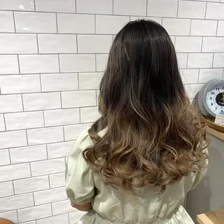 ロング カラー 原山 直人のヘアスタイル