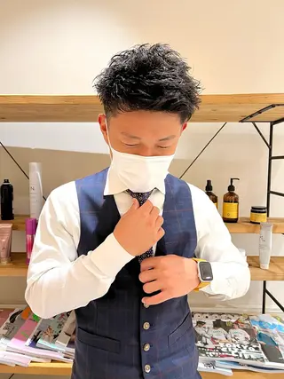 ショート タナカ レイのヘアスタイル