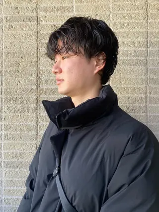 パーマ メンズ 谷川 あかりのヘアスタイル