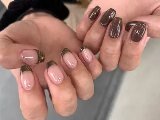 ネイル 《ニュアンスネイル》 risaのネイルデザイン