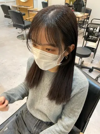 ロング カラー akane .のヘアスタイル