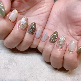 ネイル among アマン所属・lecoa_ kana／amongのネイルデザイン