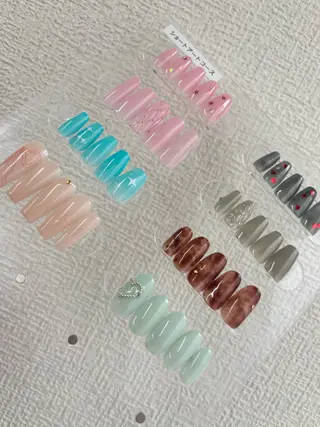 ネイル アカデミーサロン CALM　須藤のネイルデザイン