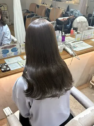 ロング カラー RINO/似合わせ /女性専用🍑のヘアスタイル