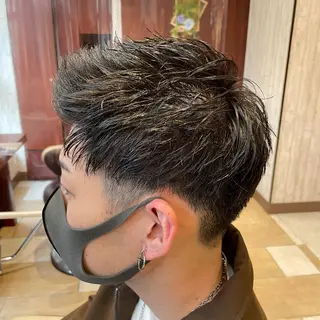 ショート メンズ ツイスパ/メンズ特化 🦋𝑺𝑶𝑵𝑬の眉毛・アイブロウイメージ