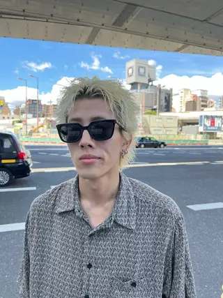 カラー パーマ メンズ E所属・E  難波店 Kaiのヘアスタイル