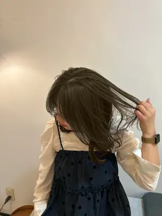 カラー 暗めモテカラー 🫧ruko🌿銀座のヘアスタイル