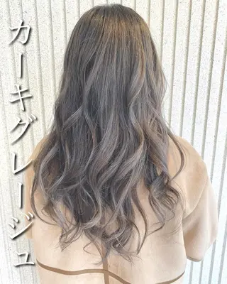 ロング カラー 艶髪カラー 渡辺岳也のヘアスタイル