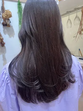 ロング カラー 暖色カラー/似合わせ カット/名古屋/辻のヘアスタイル