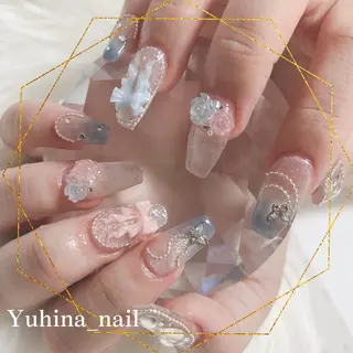 ネイル Yuhina _nail‪ෆ‪.*のネイルデザイン