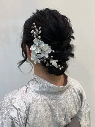 ロング ブリーチしない暖色 カラー🥀杉 優菜のヘアスタイル