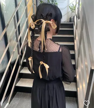 ロング ヘアアレンジ 宮村マオ / Hair set🪽のヘアスタイル