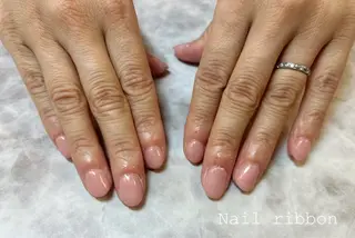 ネイル ネイルリボン 笠井のネイルデザイン