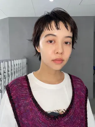 ショート カラー CEINE【セーヌ】 三軒茶屋のヘアスタイル