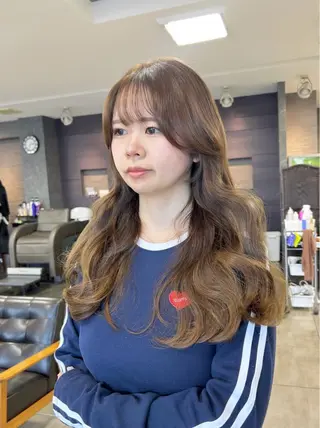 ロング 🫧艶髪カラー🫧 森本くるみのヘアスタイル