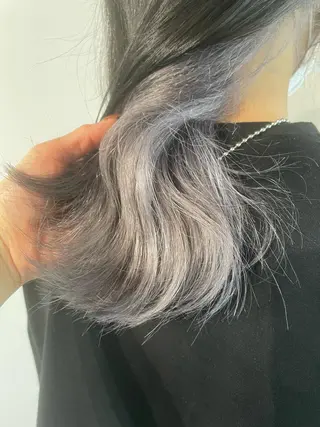 ロング カラー ヘアアレンジ メンズ キッズ ネイル マツエク・マツパ アイブロウ 透明感カラー/推しカ ラー☁️JURAのヘアスタイル