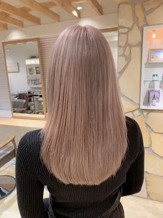 セミロング 新宿 木下拓哉のヘアスタイル