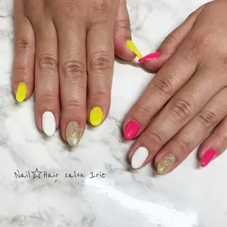 ネイル Hair salon Irie所属・與儀 知佳のネイルデザイン