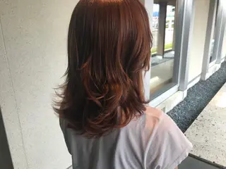 セミロング カラー nambu-GARDEN所属・高橋 美波のヘアスタイル