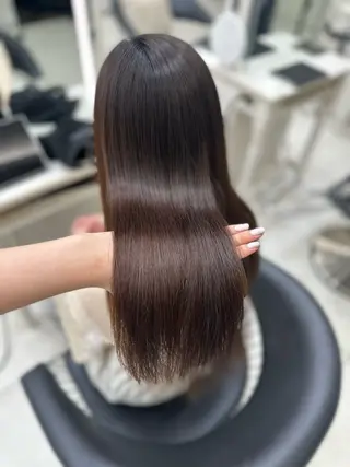 ロング パーマ euphoria銀座所属・縮毛矯正／艶髪🖤 銀座/HARUKAのヘアスタイル