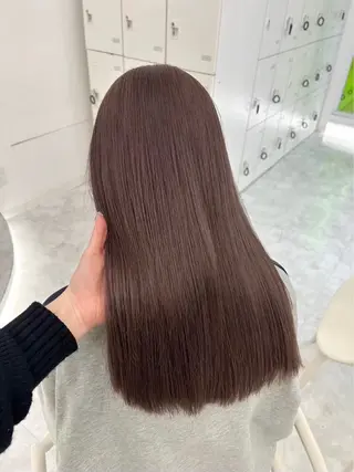 ロング カラー ヘアアレンジ 透明感ブラウン✖️ ボブ🤎ホウトのヘアスタイル