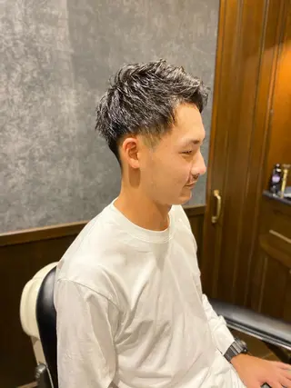 メンズ ヒロ銀座 プレミアムバーバー赤坂店所属・🔥💈恒川 媛音💈🔥のヘアスタイル
