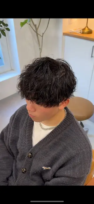 パーマ メンズ メンズ特化/ 黒須輝昌のヘアスタイル