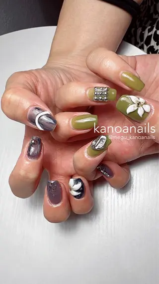 ネイル megu_ kanoanailのネイルデザイン