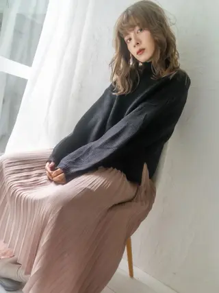 カラー ハイトーンカラー RYUのヘアスタイル