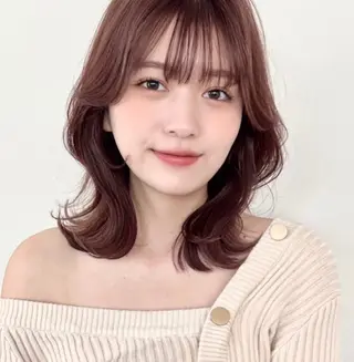ミディアム COALL nex the salon所属・Riria✨ レイヤーカットのヘアスタイル