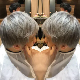 ショート カラー 髪質改善特化 ミサワコウキのヘアスタイル