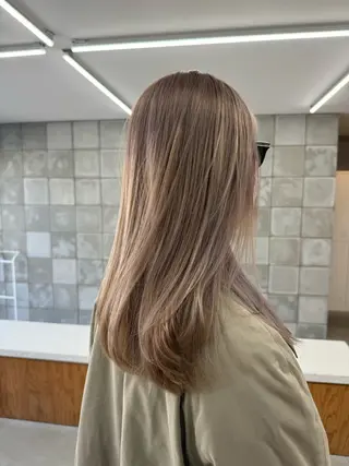ロング カラー ブリーチ/似合わせ Kaito🦕/栄のヘアスタイル