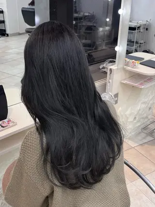 ロング 韓国レイヤー×モテ髪 /MITSUKI🤍のヘアスタイル