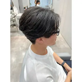 ショート パーマ メンズ Hair＆Make Allure所属・🦄💓ショートボブ 🦄💓杉浦りなのヘアスタイル