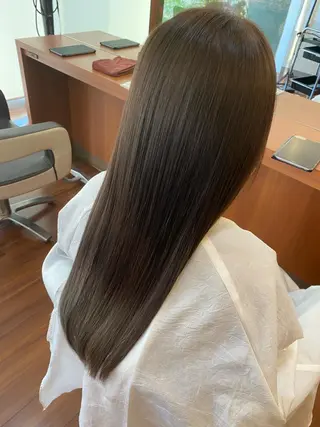 ロング カラー ✴︎ヒラガカナ✴︎ ECLAT HAIRのヘアスタイル