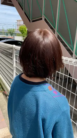 ショート lor.kyoto 奥村みゆきのヘアスタイル