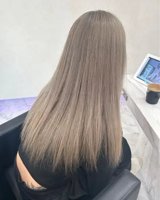 ロング カラー ハイトーン/韓国風 🤍Nacchi🐈のマツエク・マツパデザイン